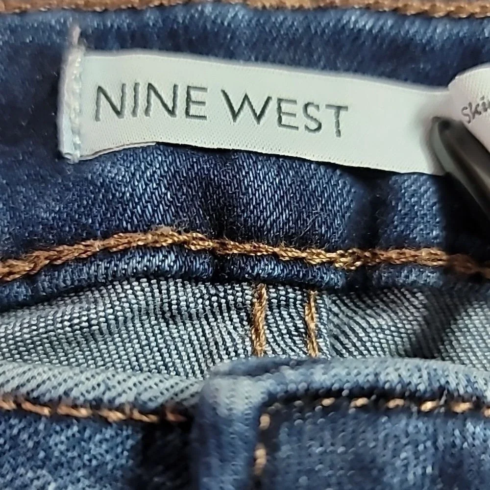 Nine West Blue Skinny Jeans - Picture 7 of 10